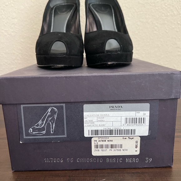 Prada peep toe heels - Picture 5 of 6